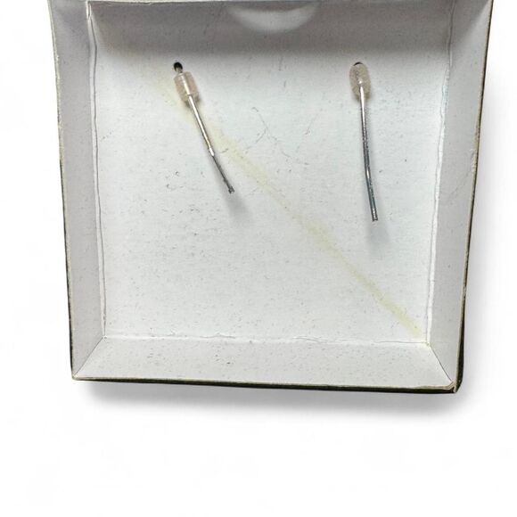 Snowflake Drop Earrings Red White Blue Rhinestone Holiday Dangle Earrings Gift - Picture 3 of 5